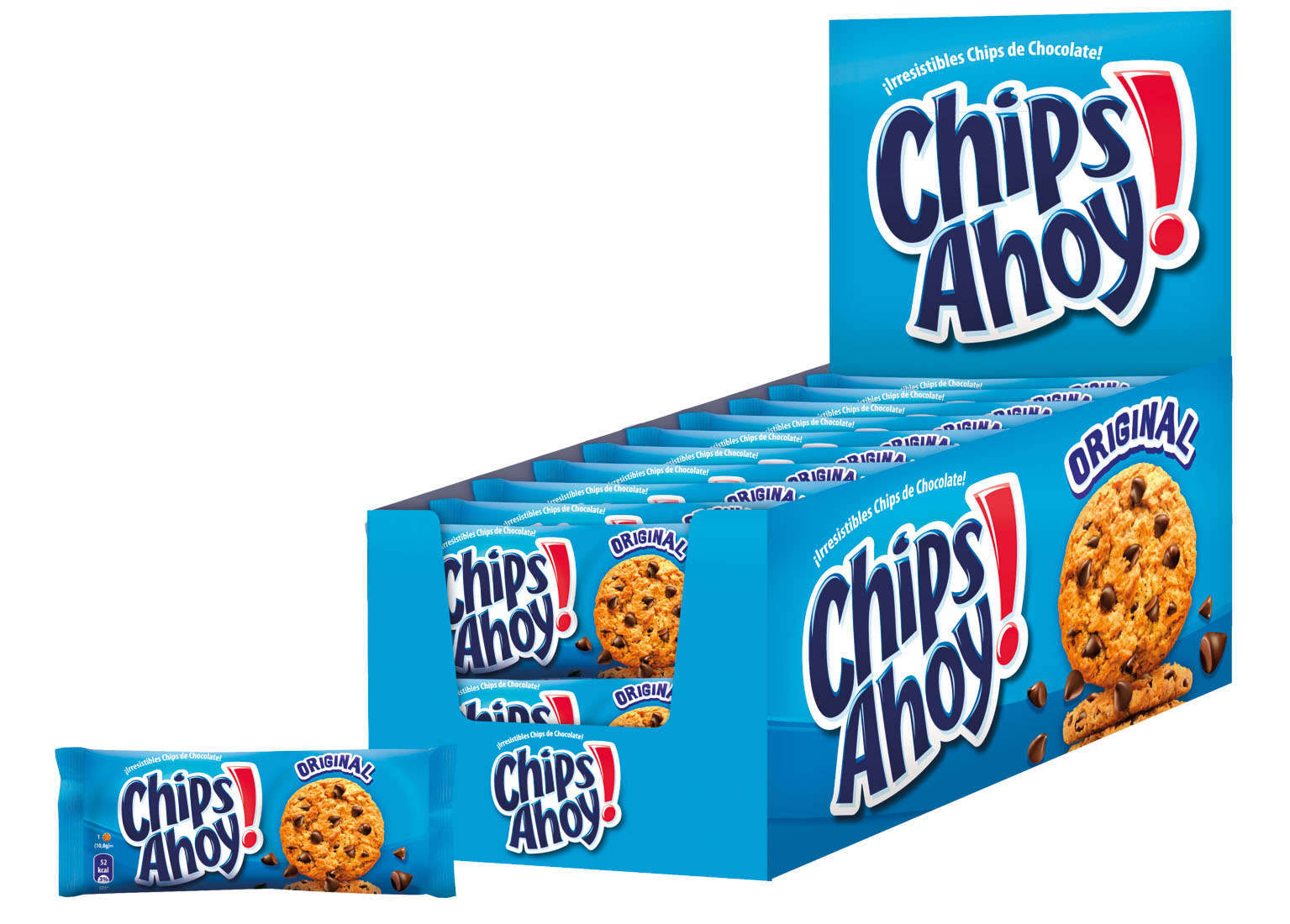 BOLACHAS CHIPS AHOY 40 GRS ( CX 20 )